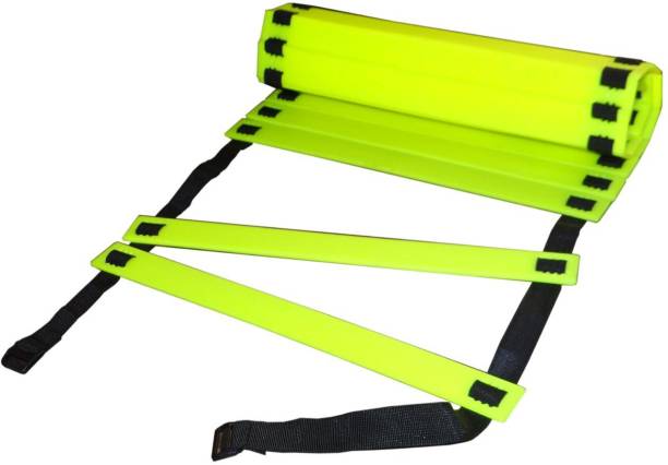 Roxan Flat Heavy Adjustable Speed Agility Ladder (8M with 20 Rungs) Track & Field multicolour Speed Ladder