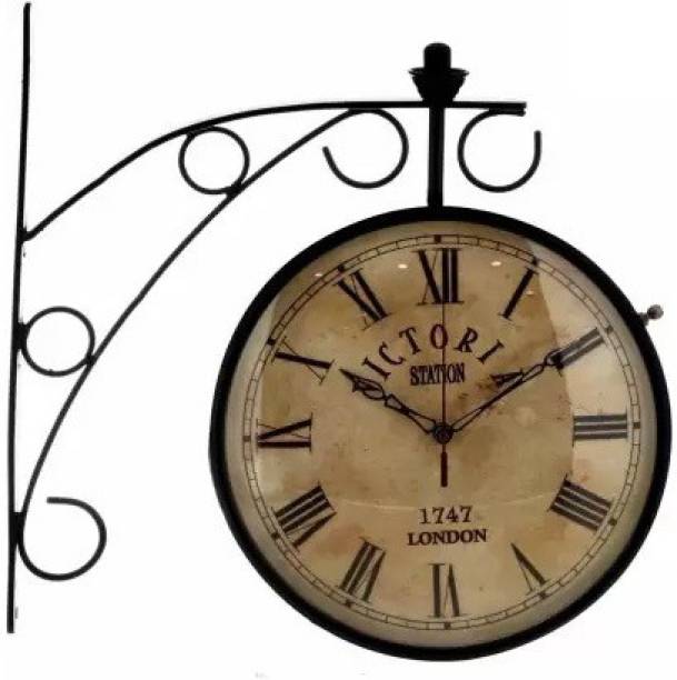 iora's Analog 28 cm X 25 cm Wall Clock