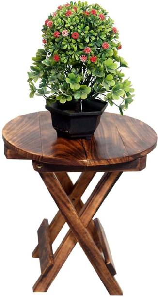 VDIX Solid Wood Side Table