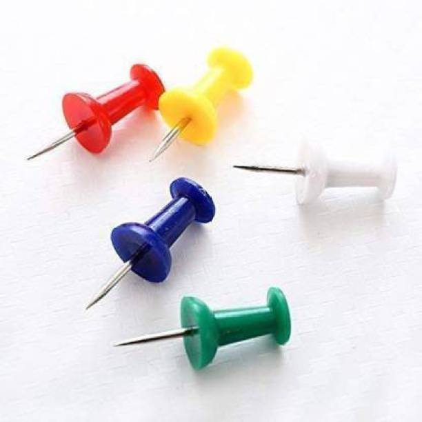 Msquare Supplies Push Pins SMALL PLASTIC Paper Pin