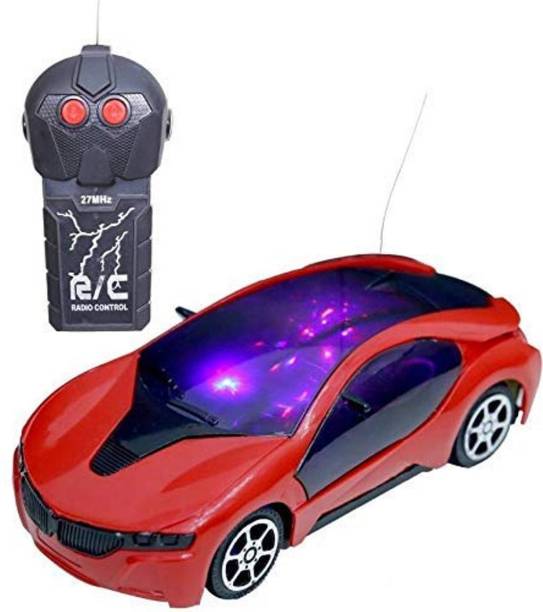 Funkey Remote control 2 Function 3D Mini Remote Control Racing car for Kids