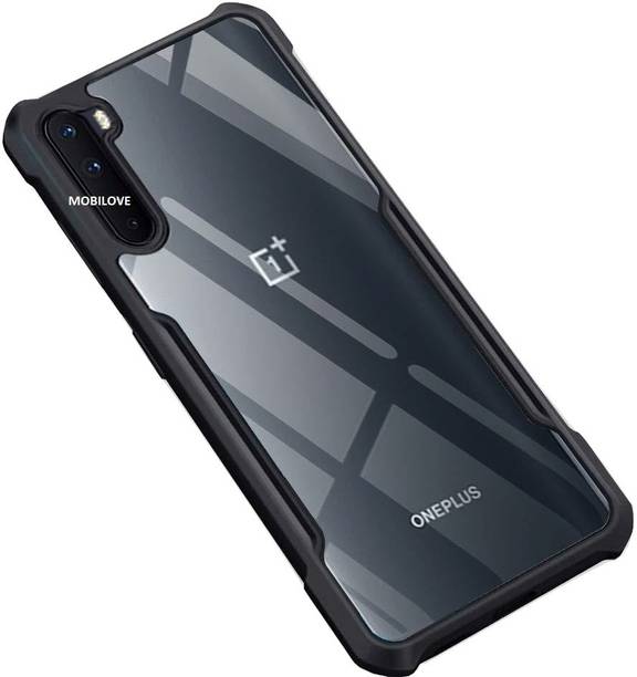 MOBILOVE Back Cover for OnePlus Nord | Four Corner Hybrid Soft PC Anti Clear Gel TPU Bumper Back Case