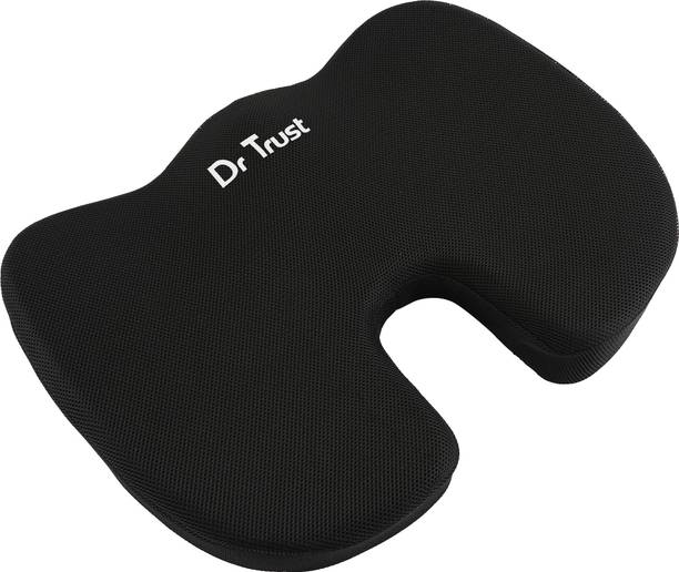 Dr. Trust (USA) Coccyx Pillow tailbone seat Cushion for sciatica, back pain relief Hip Support