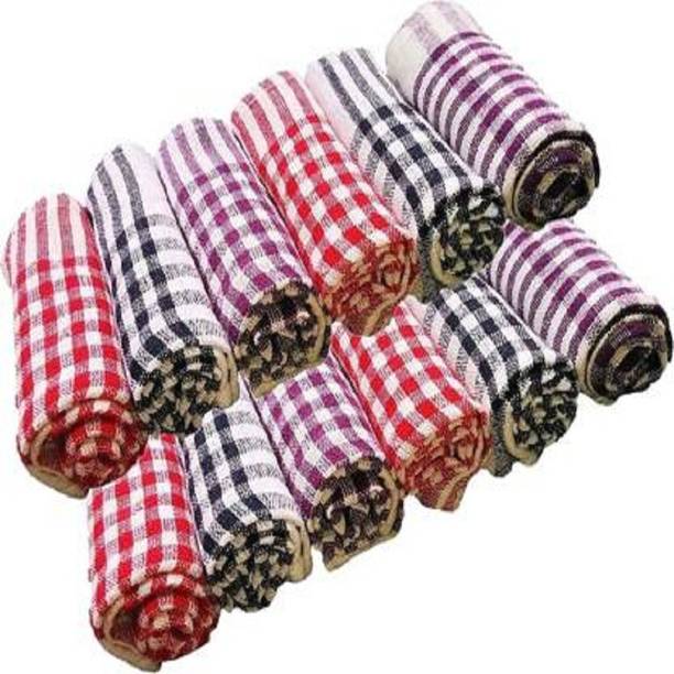 Modi Household CLOTH-KTCHN-TWL-SET 12 Multicolor Cloth Napkins