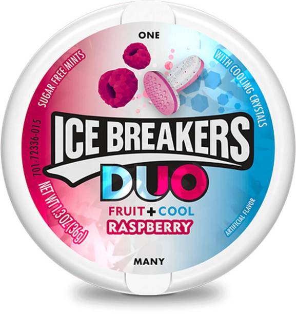 Ice Breaker Duo Fruit + Cool RaspBerry , 36g RaspBerry ...