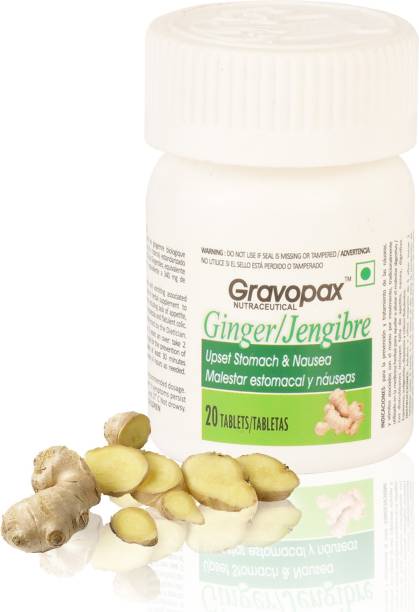 paxnaturals Gravopax Ginger (Sunthi) Tablets for Cold and Infections, Stimulates Digestion