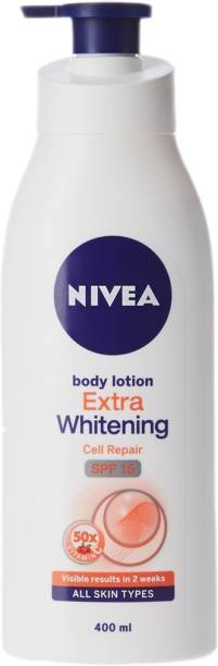 NIVEA Extra Whitening Cell Repair Body Lotion SPF 15