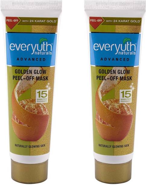 Everyuth Naturals Golden Glow Peel-Off Mask 90g Combo of 2