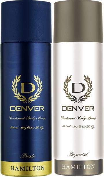 DENVER Pride and Imperial Combo Deodorant Spray  -  For Men