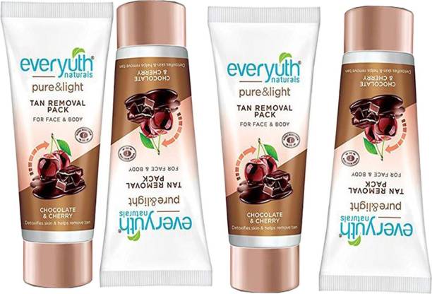 Everyuth Naturals CHOCOLATE & CHERRY TAN REMOVAL PACK 50gm