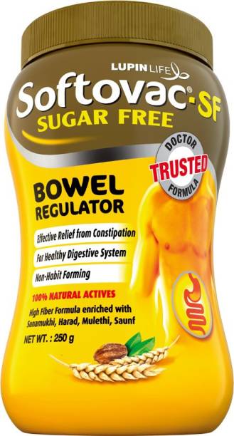 SOFTOVAC Bowel Regulator Powder Sugar Free 250gm