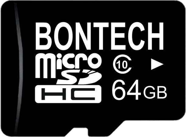 BONTECH 10X 64 GB MicroSD Card Class 10 100 MB/s Memory Card