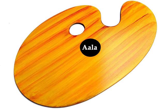 AALA wooden 0 Paint Wells Palettes