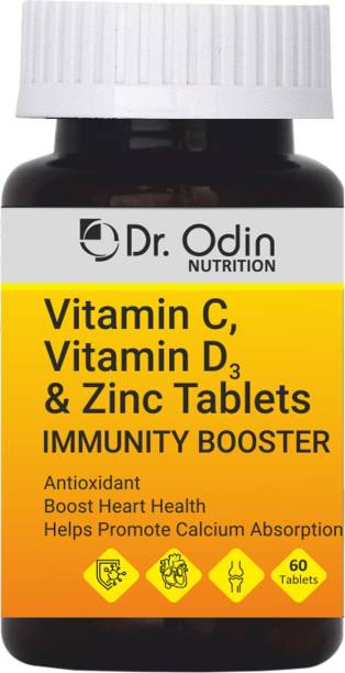 Dr. Odin Vitamin C, Vitamin D3 &amp; Zinc Tablets Immunity Booster