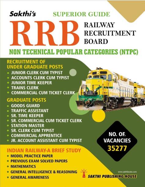 Rrb Non Technical Popular Categories (Ntpc) Exam Book