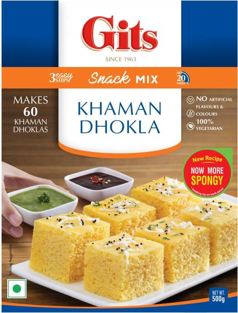 Gits Khaman Dhokla Instant Snack Mix 500 g
