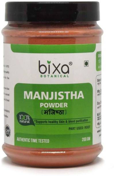 bixa botanical Manjistha Root Powder 
Rubia cordifolia