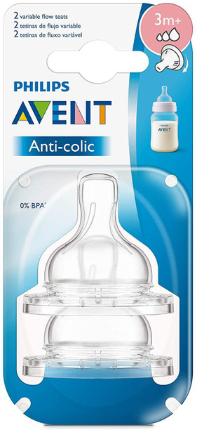 anti colic nipples avent