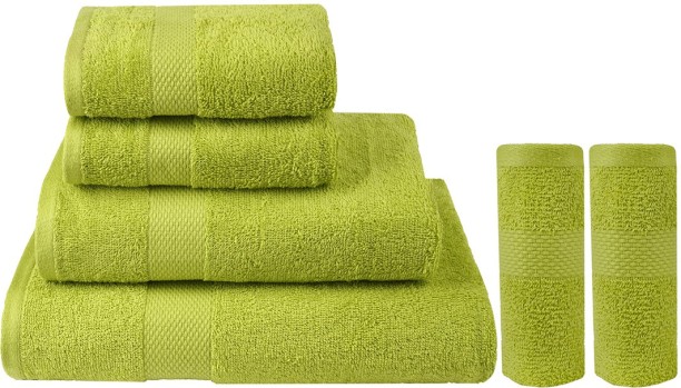 - Butter Cup Yellow 6 Pcs Hand Towels Set 6 Piece Hand Towel Set Worth $72.95 CASA COPENHAGEN Denmark Soft Linen Premium Cotton 