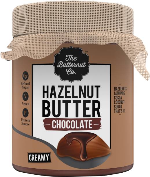 The Butternut Co. Chocolate Hazelnut Spread(Vegan, Gluten Free, No Refined Sugar) 200 g