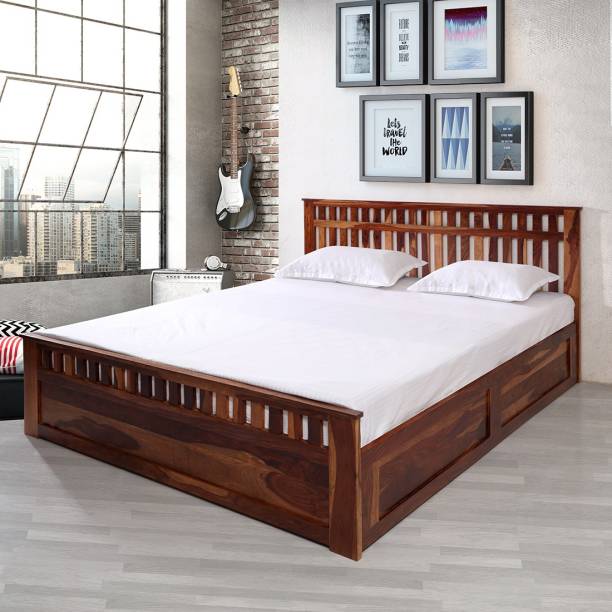 EVOK Beatrice Solid Wood Queen Box Bed