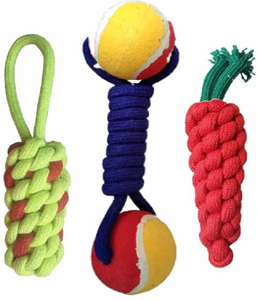 THE DDS STORE Cotton Chew Toy For Dog & Cat