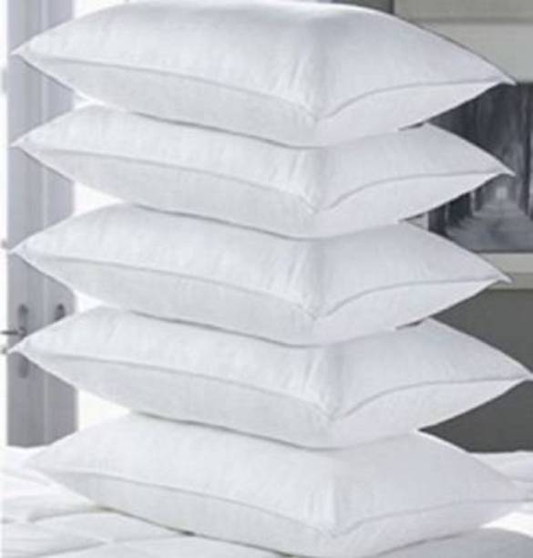 QUALITYKING PILLOW Cotton Solid Cushion Pack of 5