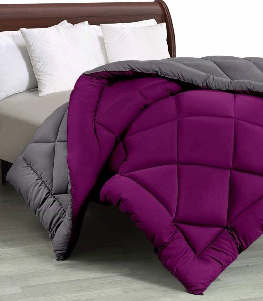 TUNDWAL'S Solid Single Comforter for  Mild Winter