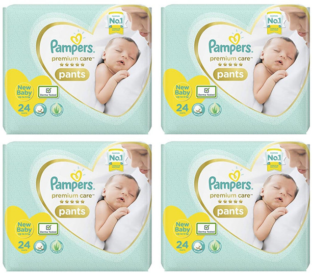 pampers premium care pants xs 24