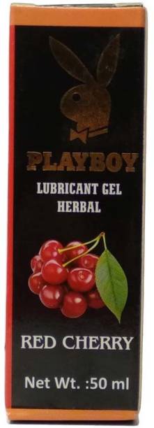 Aayatouch A001 Play Boy Red Cherry Herbal Flovor Herbal Lubricant Gel For Men Pack Of 1 Lubricant
