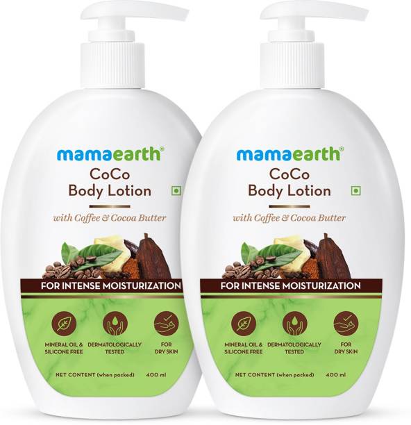 MamaEarth CoCo Body Lotion - Pack of 2 (400 ml * 2)
