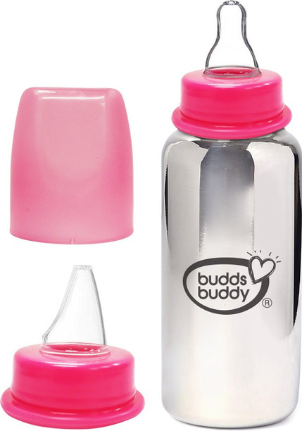 buddsbuddy steel feeding bottle