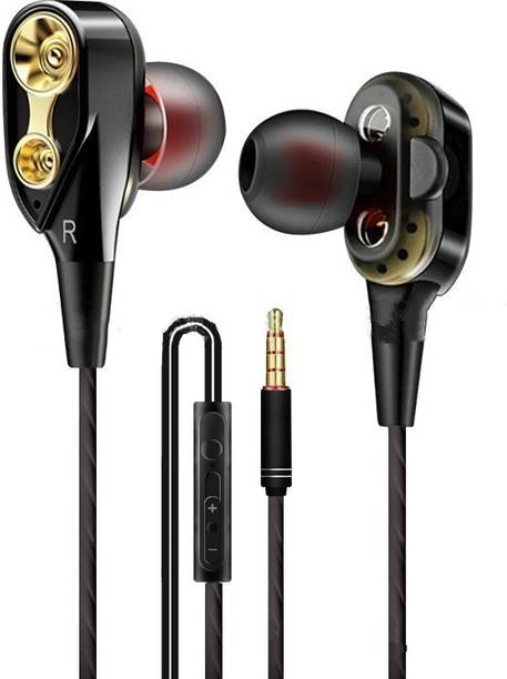 Top Headset Xiaomi cheap price 5stars Flipkart in India 59 MI-STS 4D Dual Driver Double Moving Coil Speaker in-Earphone Wired Headset