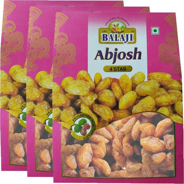 Balaji Abjosh Munkka Gold 250 Pack Of 3 Raisins