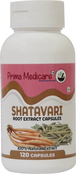 Prima Medicare Shatavari Root Extract Capsules for Boost our Immune System