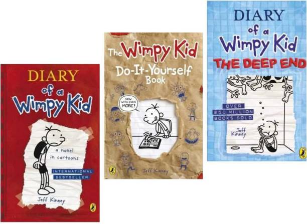 SET OF 3 ( Diary Of A Wimpy Kid: The Deep End + Do It Y...