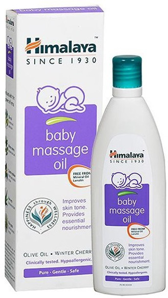 winter baby massage oil