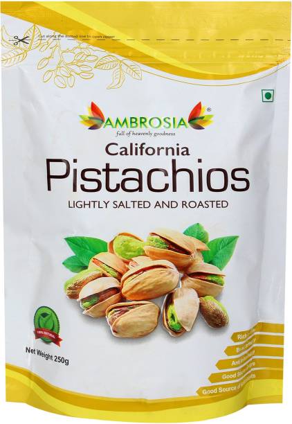 AMBROSIA Lightly Salted & Roasted Pistachio Pistachios