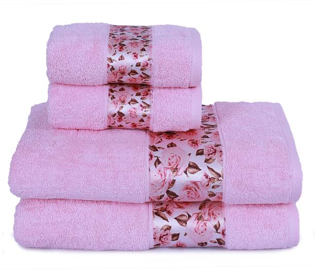 RANGOLI Cotton 450 GSM Bath Towel Set