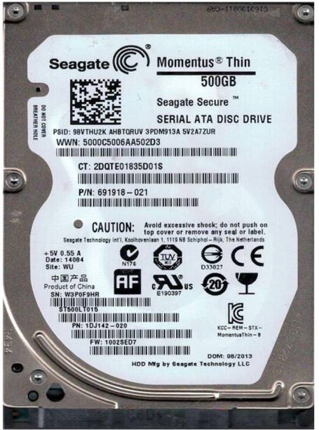 Seagate VEDIO 500 GB Laptop Internal Hard Disk Drive (H...