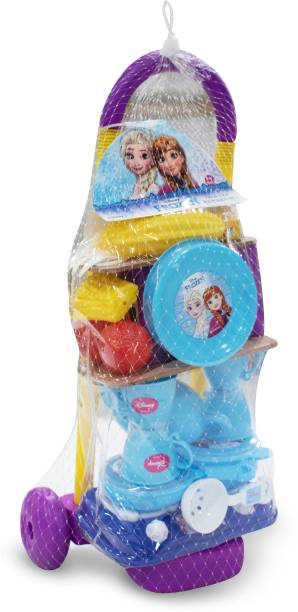 DISNEY Frozen Role Play Trolley Kitchen Set for Kids