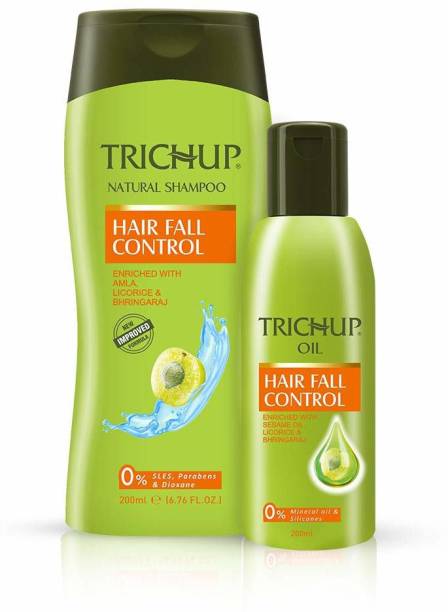 TRICHUP Hair Fall Control Oil & Shampoo Combo