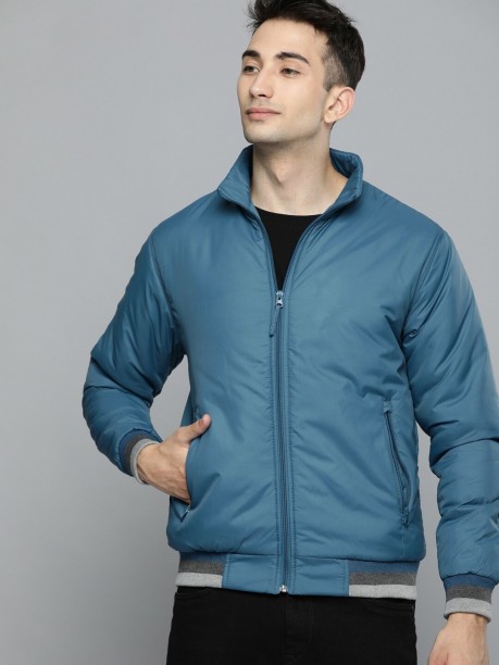 Zara jacket MEN FASHION Jackets Bomber Navy Blue L discount 65% 