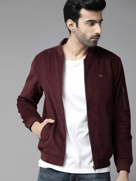 mehroon colour jacket