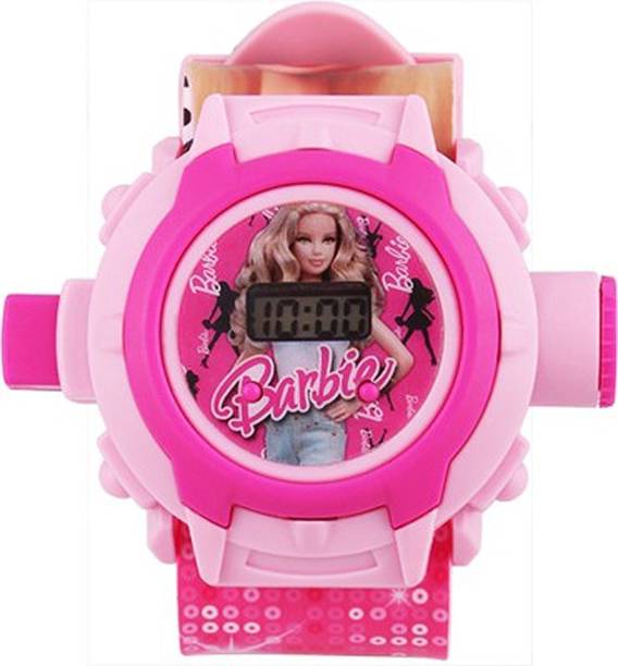 Beautify Barbie Projector Watch for Kids, 24 Digital Pr...