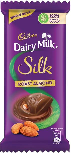 Cadbury Dairy Milk Silk Roast Almond Bars