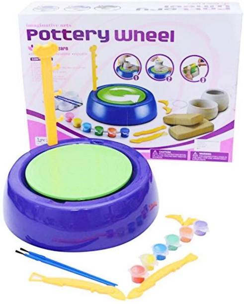 Negocio Battery Operated Imaginative Arts Pottery Wheel Game for Kids
