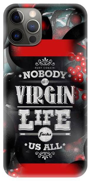 NDCOM Back Cover for Apple iPhone 12 Pro Virgin Life Pr...