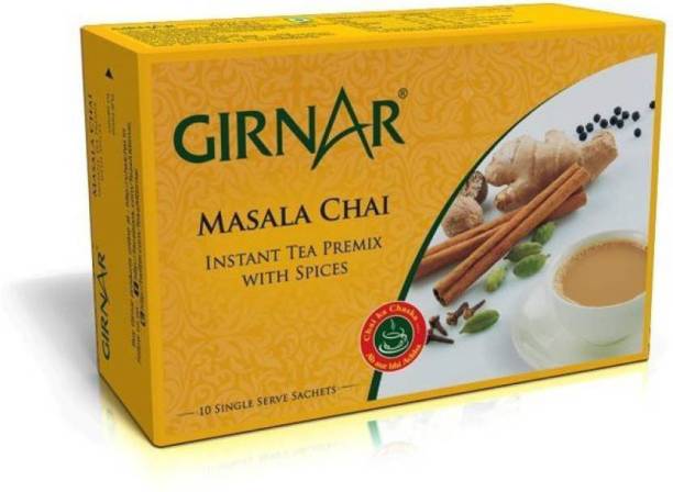 Girnar Masala Chai -10 bags Pack of 4 Masala Tea Bags Box