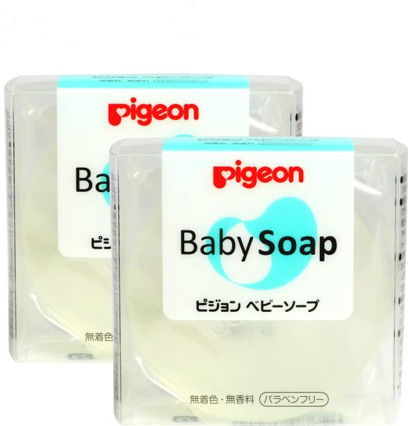 Pigeon BABY TRANSPARENT SOAP W/O COMBO OF 2